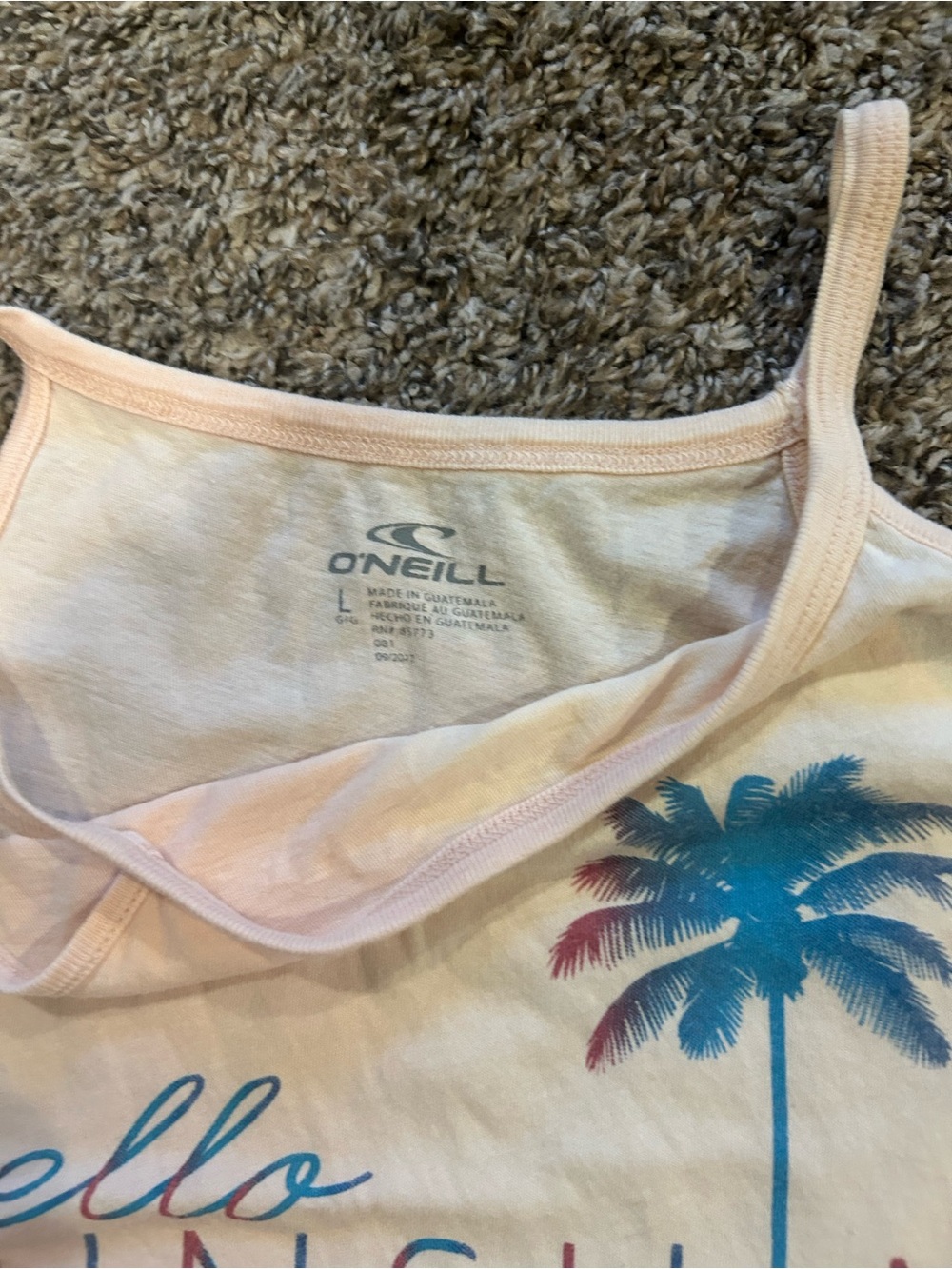 O'Neill Girls Tank Top - Picture 3 of 4